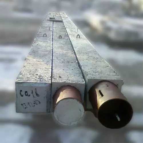 Свая квадратного сечения с круглой полостью 3000x300x160 мм СП6-30 ГОСТ 19804.3-80